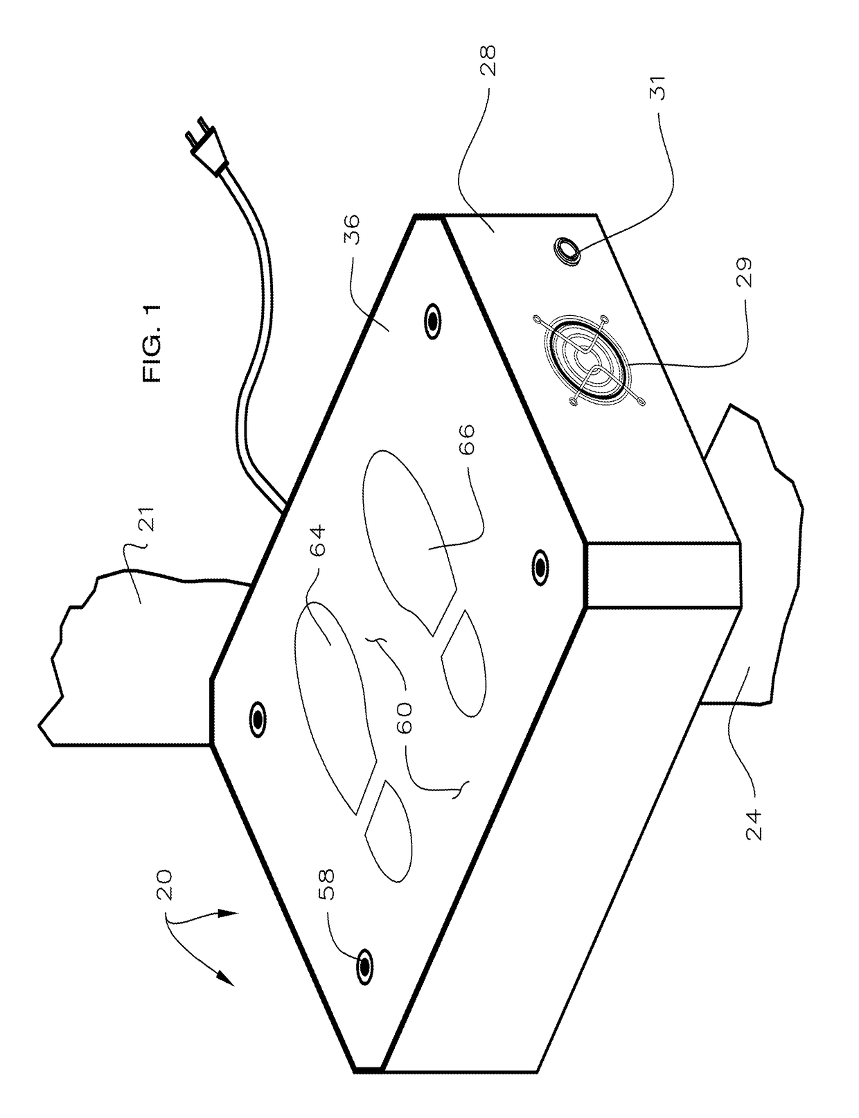 Platform vibration generator