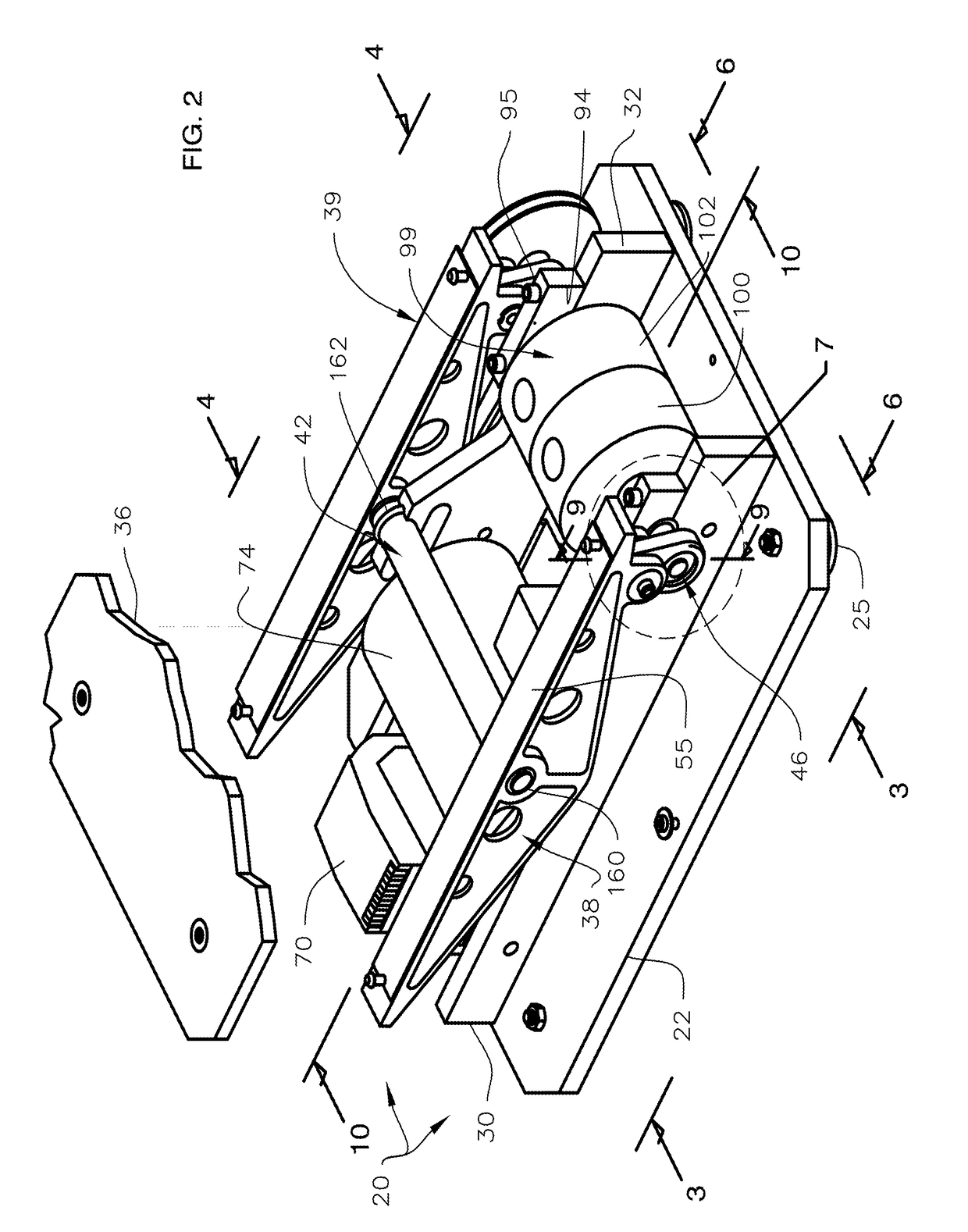 Platform vibration generator