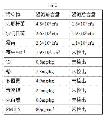 Natural fruit and vegetable cleaning agent as well as preparation method and application of natural fruit and vegetable cleaning agent