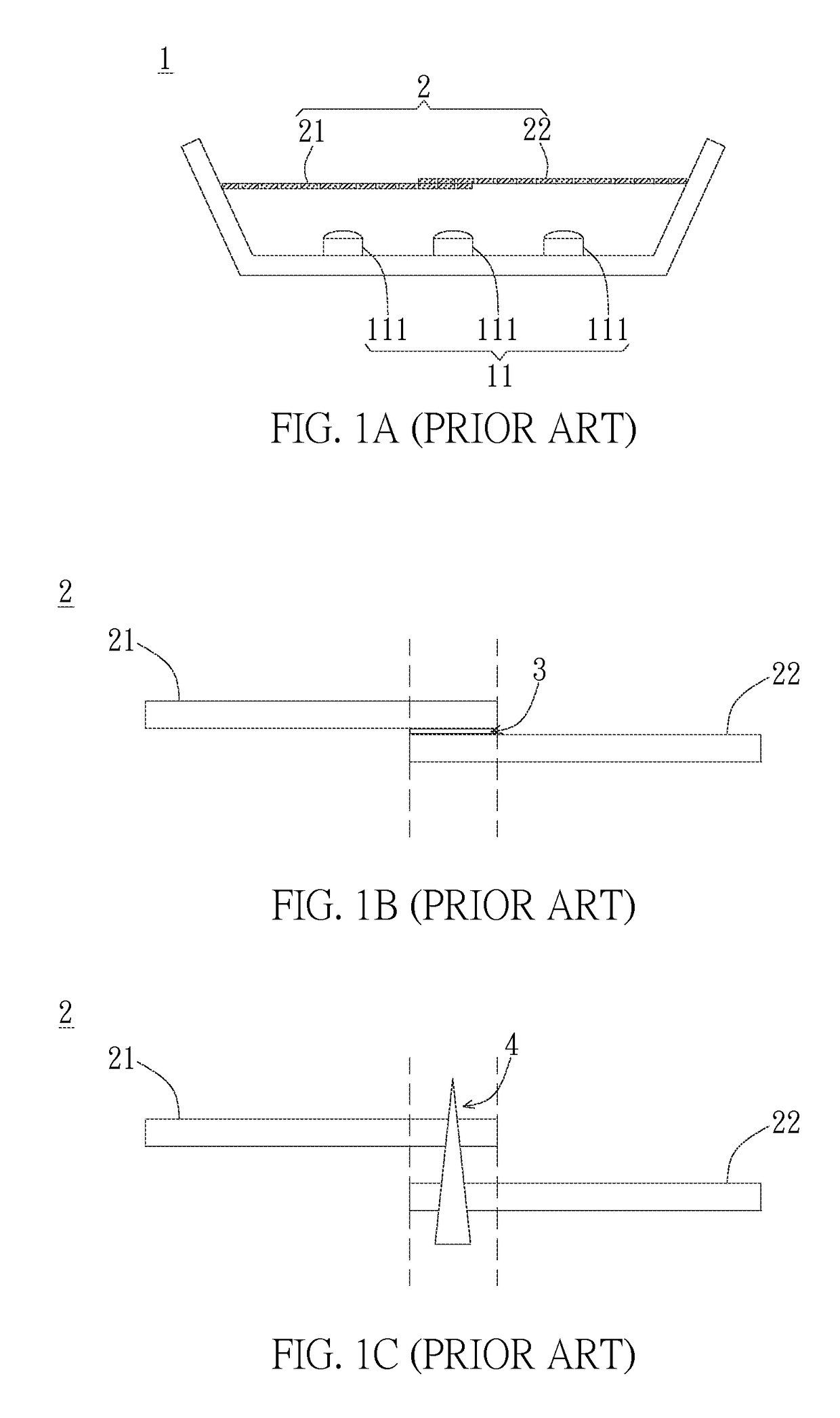 Backlight module with partially overlapped film design