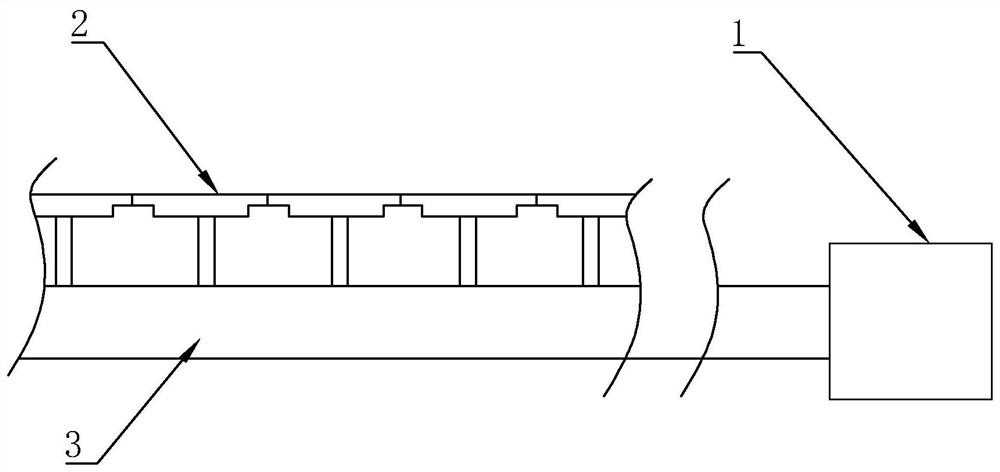 Sponge city road water storage device