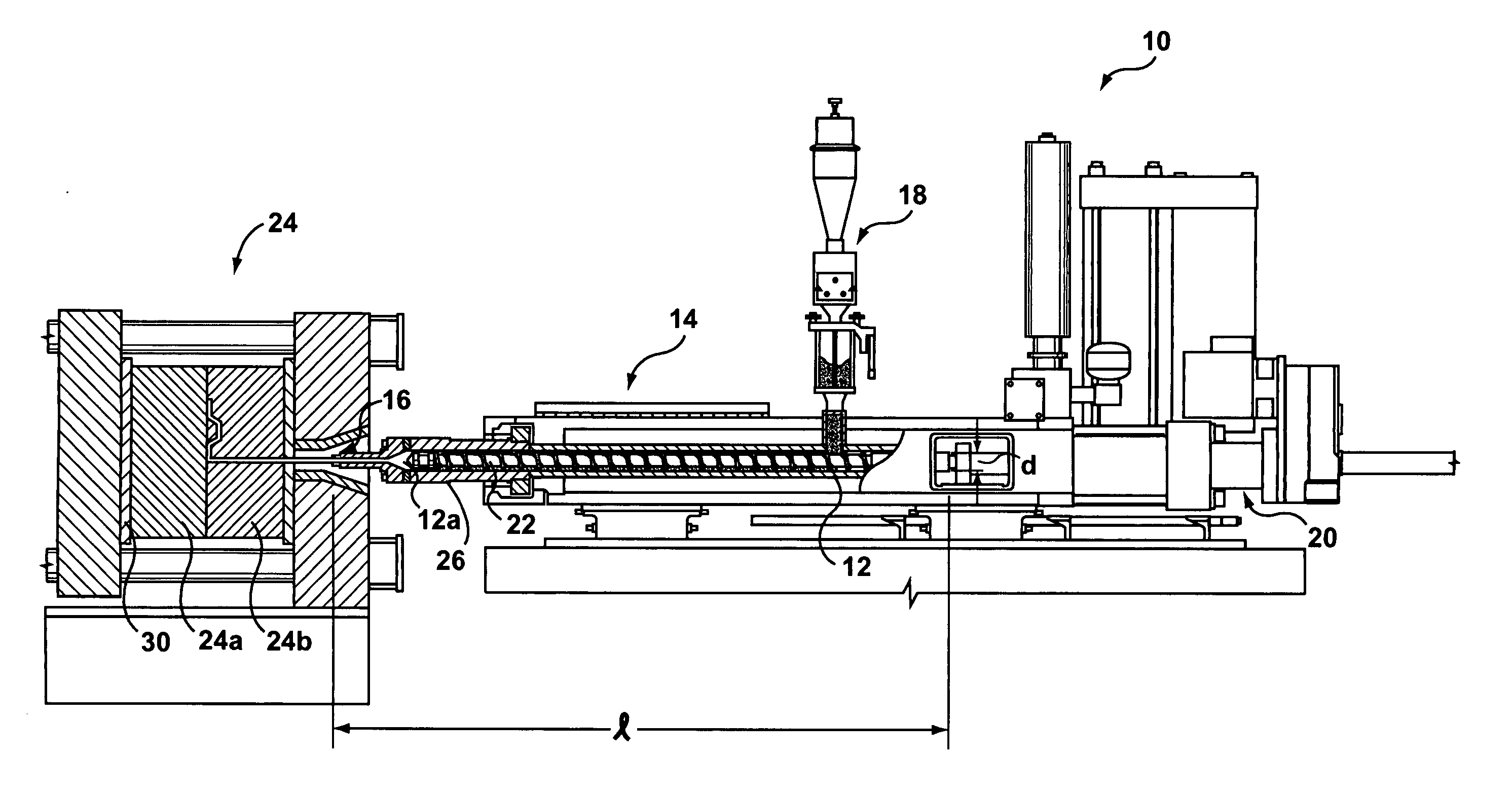 Near liquidus injection molding process