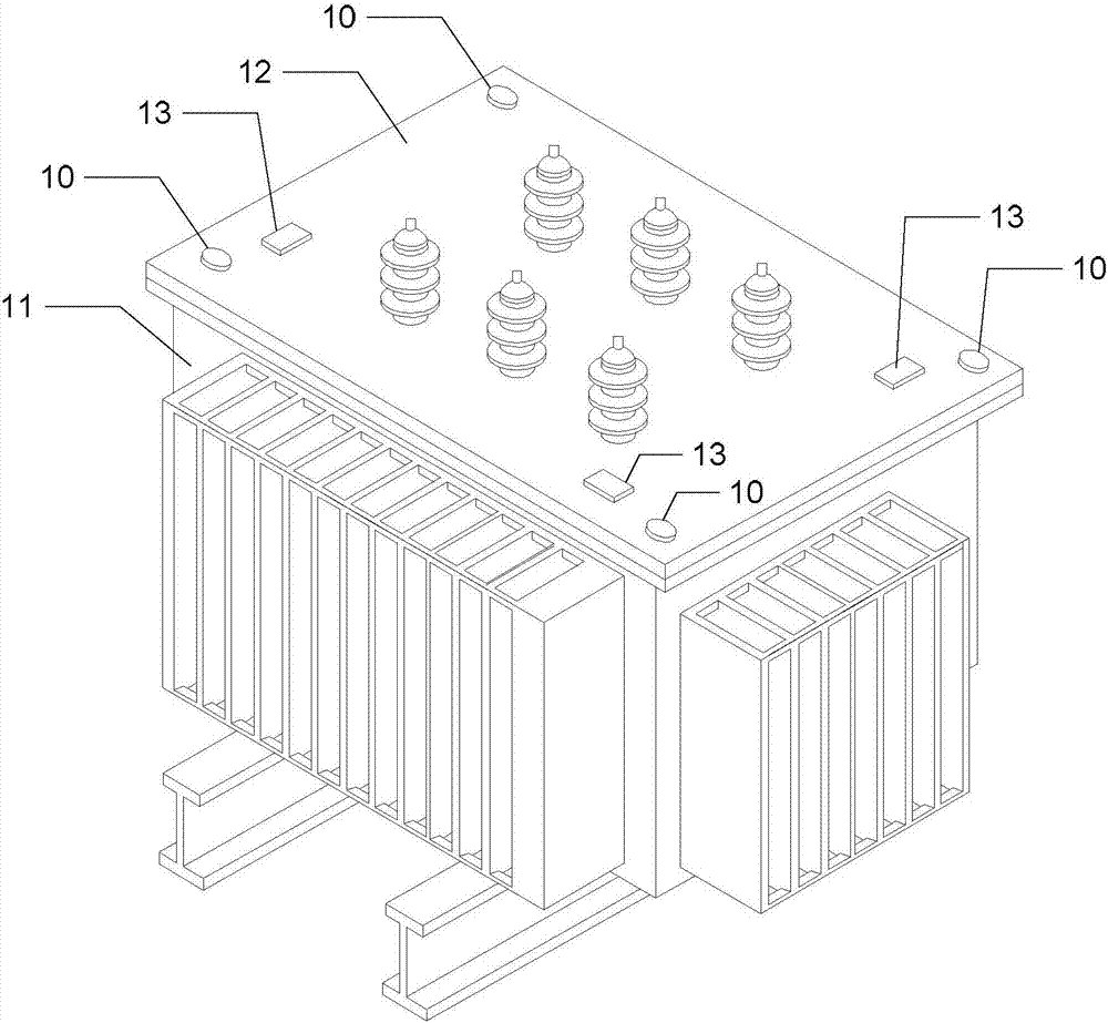 Anti-theft locking device for power transformer