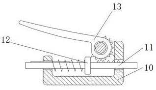 An ultrasonic water meter with an automatic alarm for water leakage and a secondary reinforcement structure for pipelines