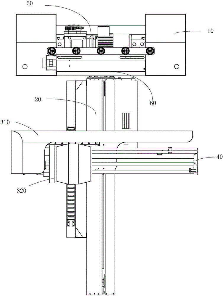 Cartesian coordinate logistics robot