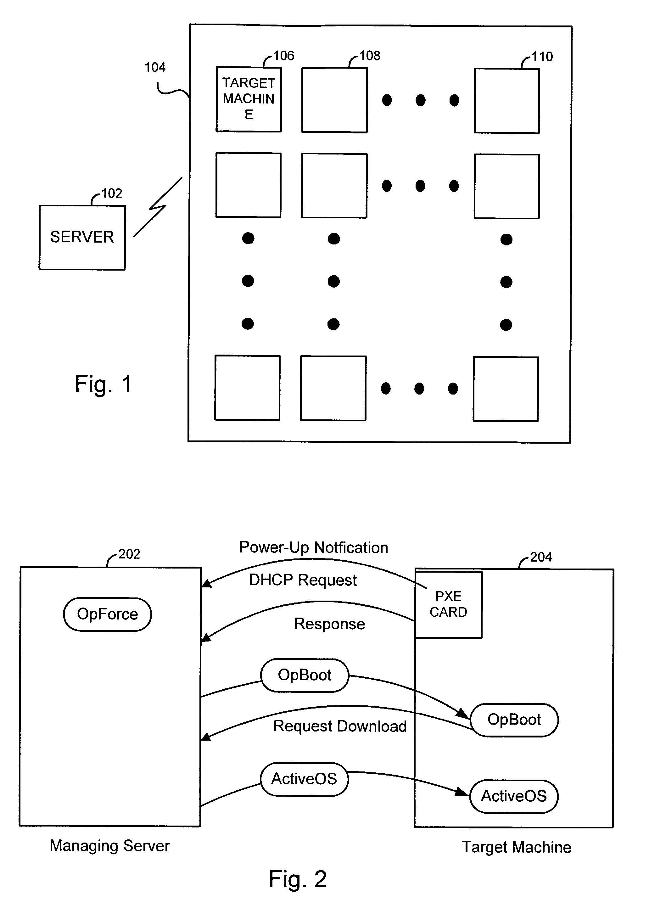 System for automated boot from disk image