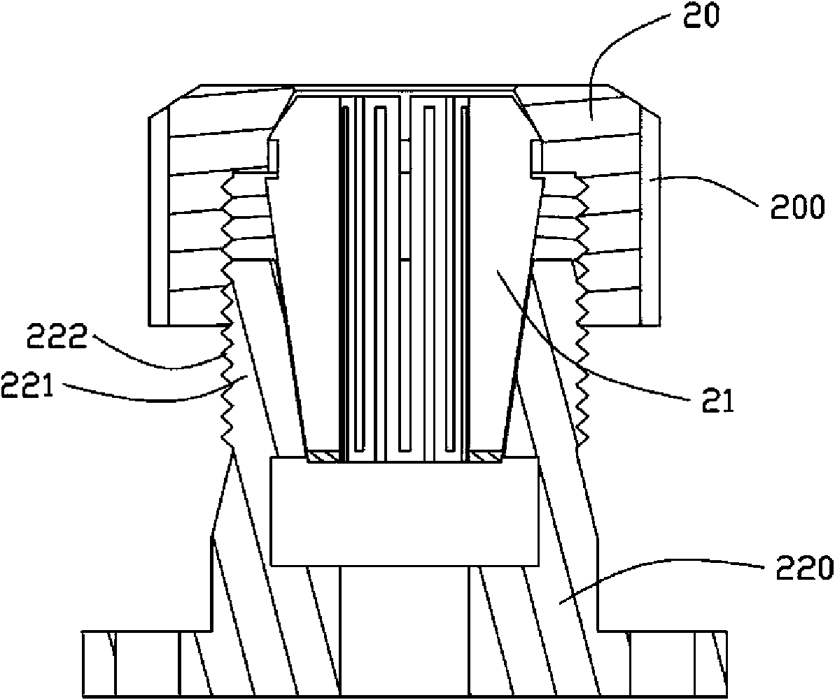 Fourth shaft device of image measuring instrument