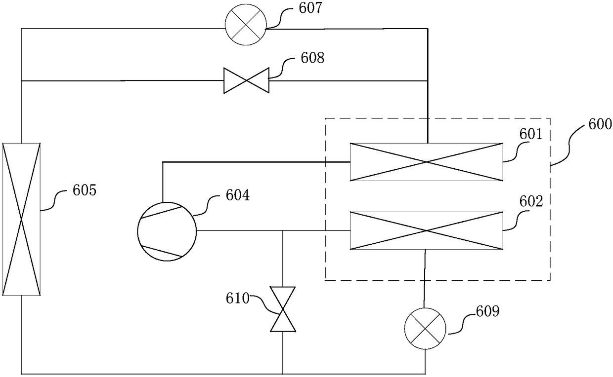 Automobile thermal management system and electric automobile