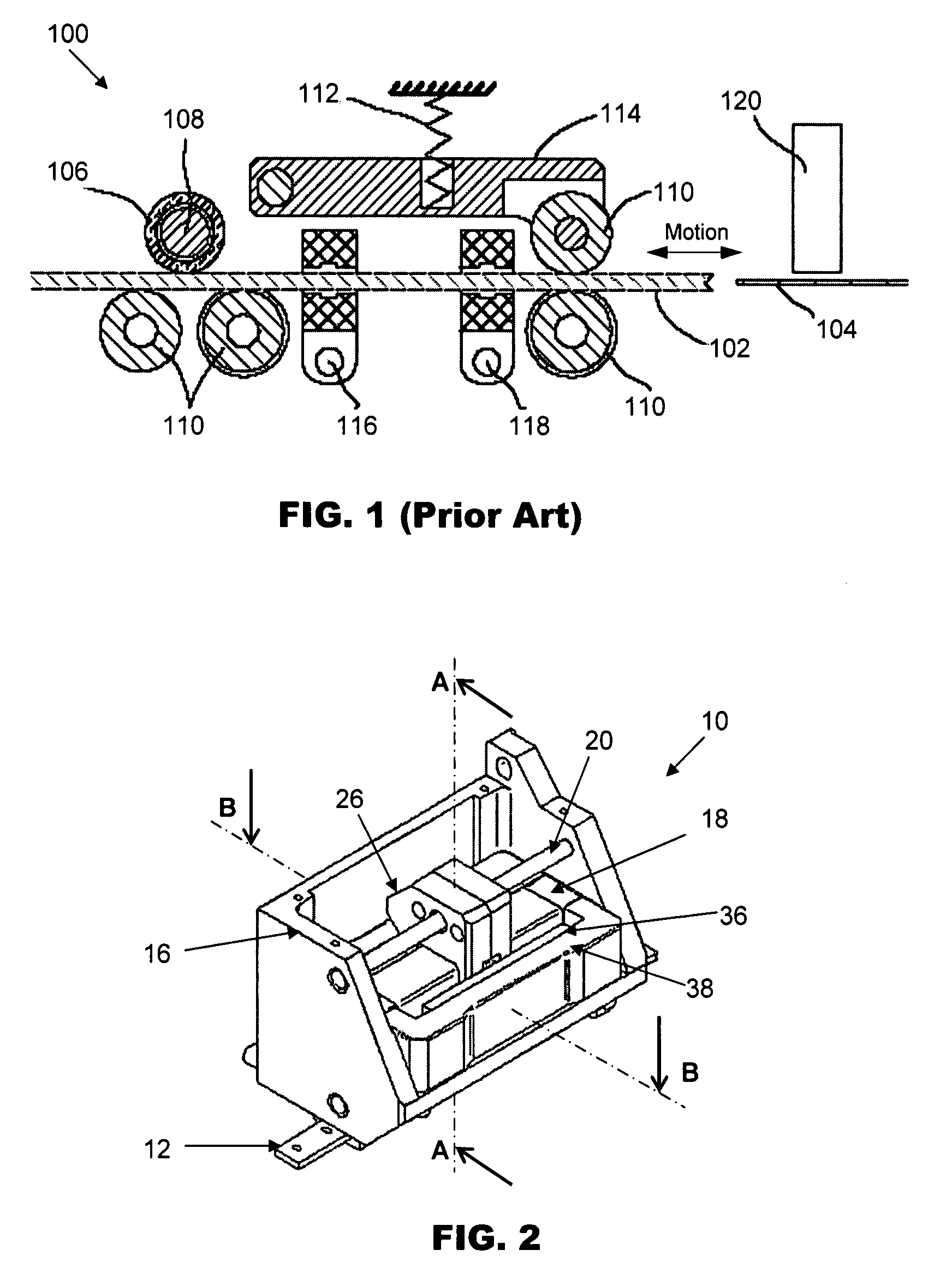 Linear actuator comprising velocity sensor