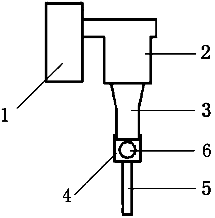 Mine ultrasonic rock breaking equipment