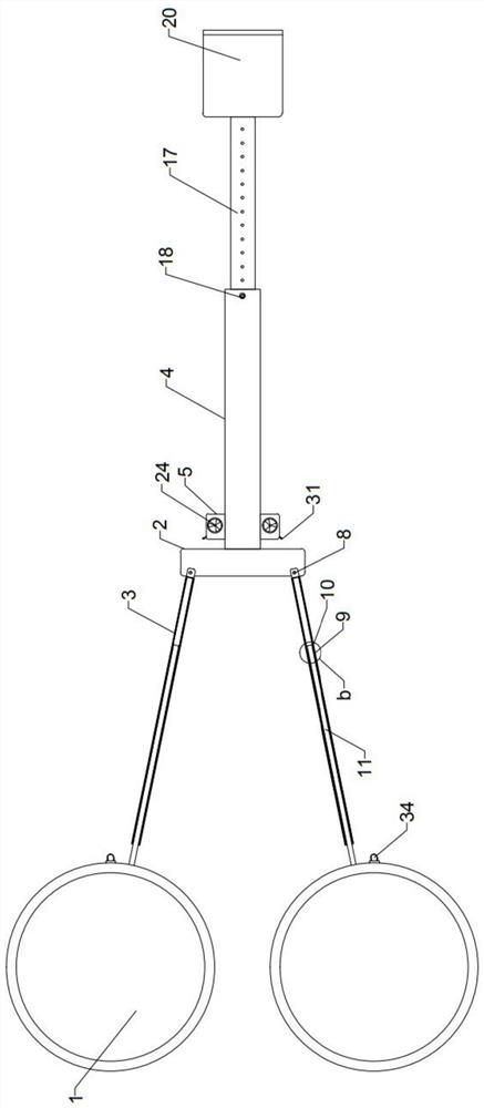 A kind of abdominal muscle exercising multifunctional fitness equipment