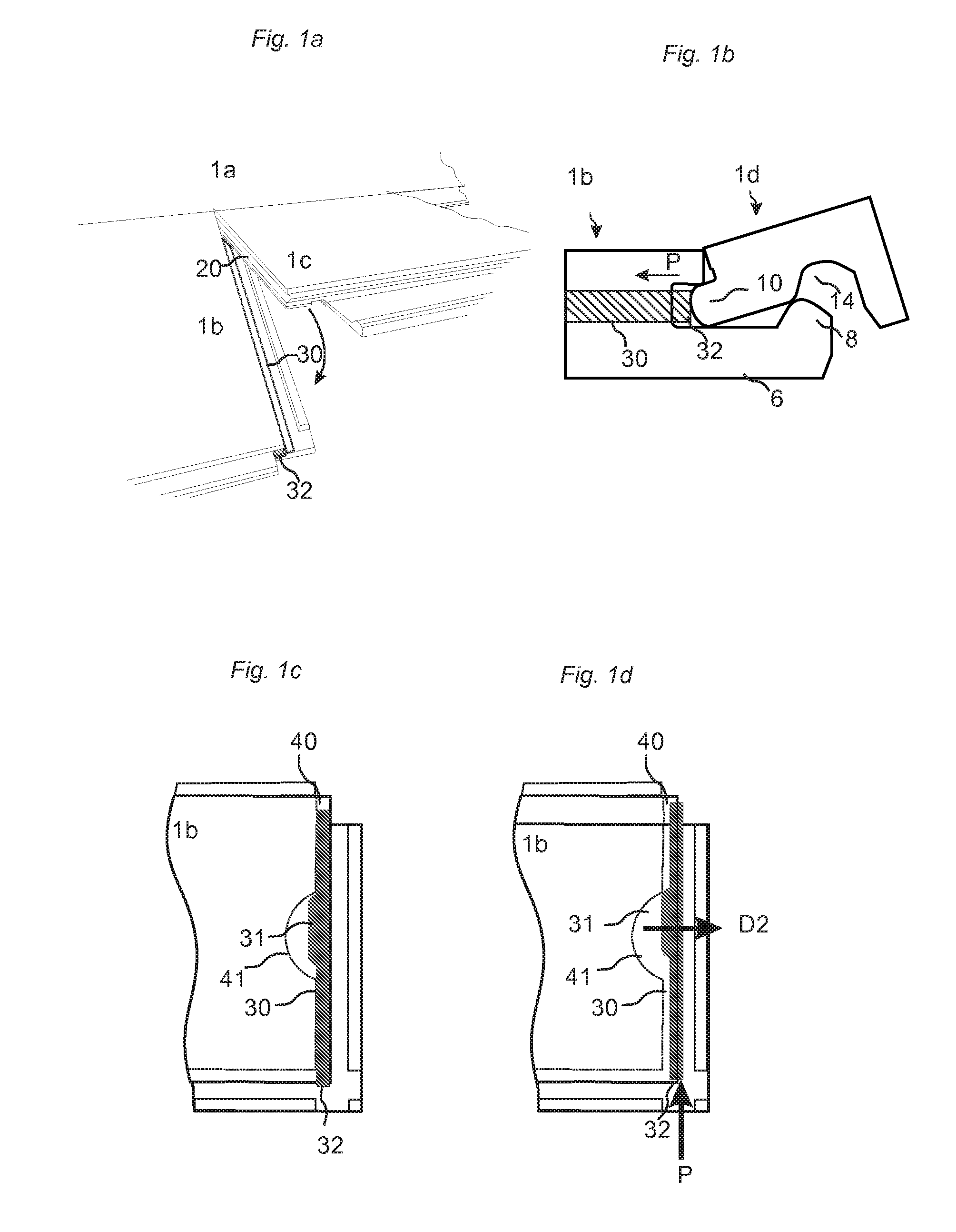 Mechanical lockings of floor panels and a tongue blank