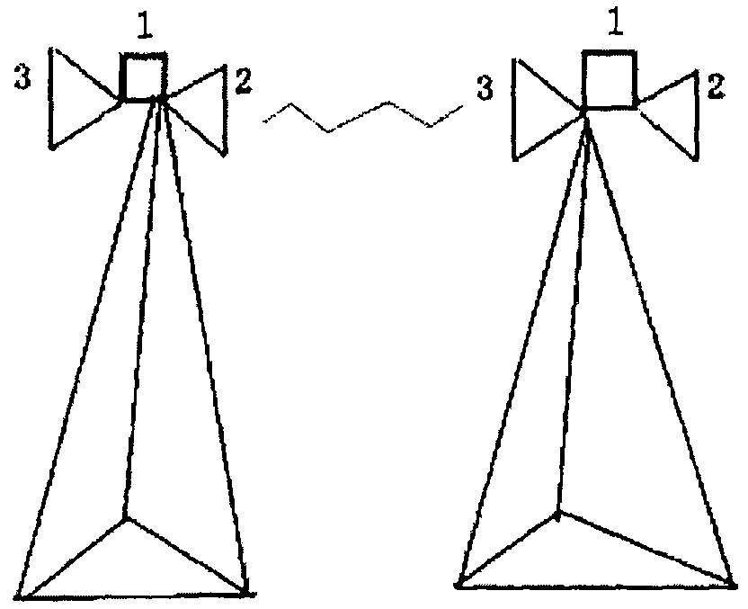 Wireless optical communication base station