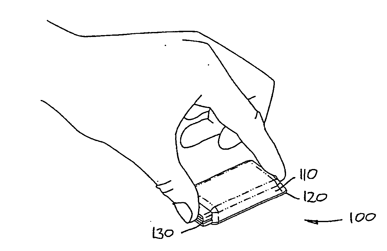 Internal needle inserter