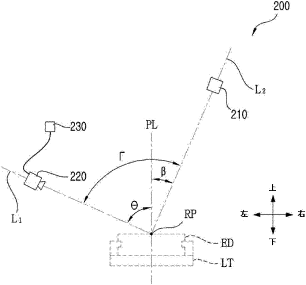 Electronic part loading state detection device