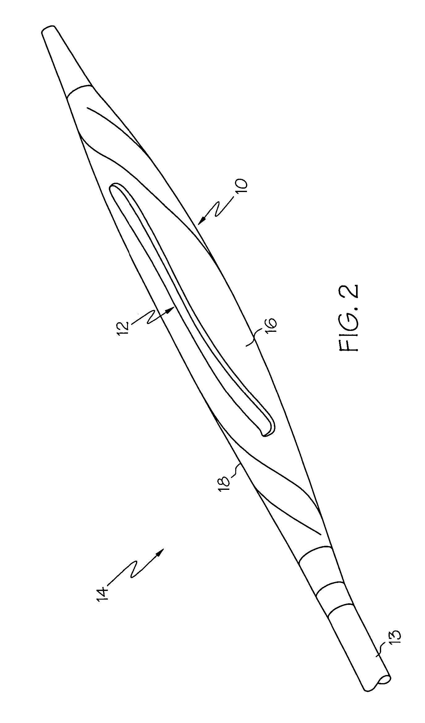 Cutting balloon and process