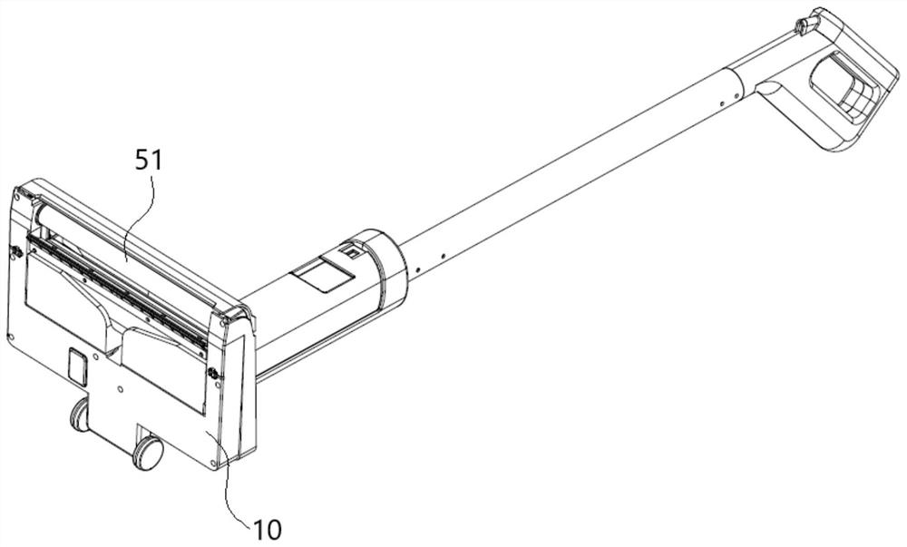 Cleaning power device and cleaning machine