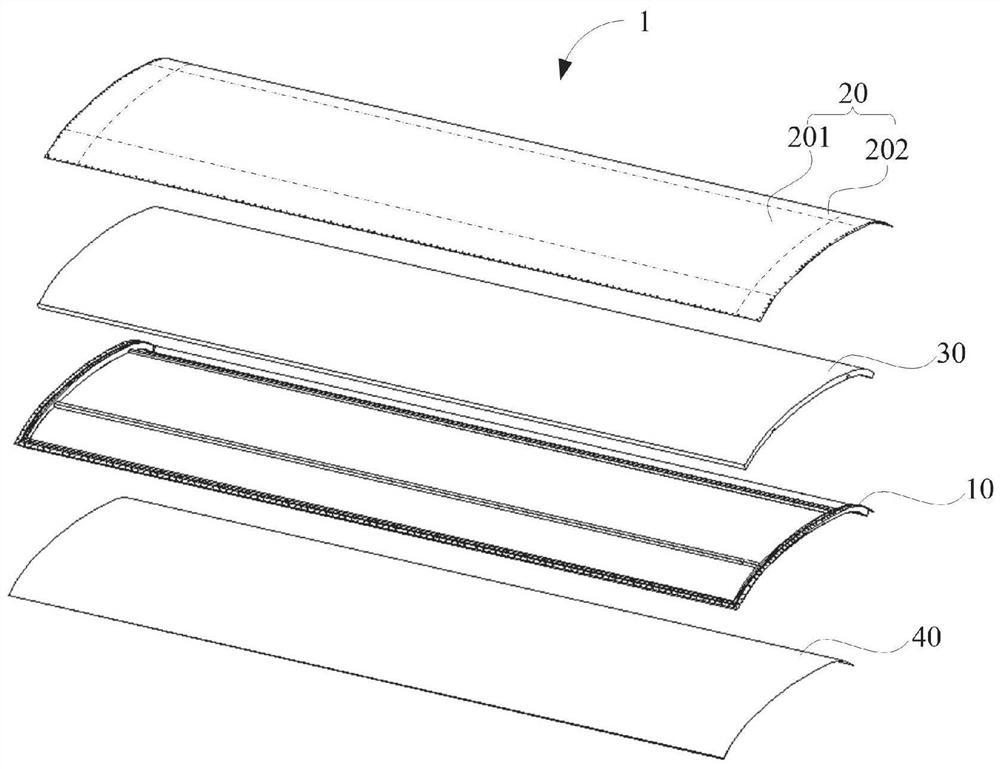 Composite board, train body structure and maglev train