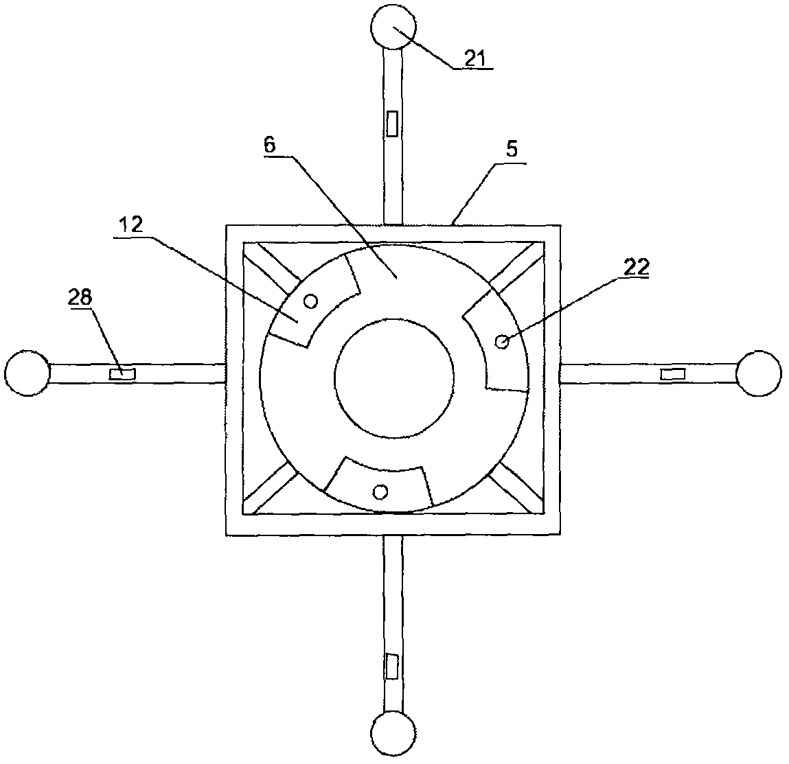 Ocean bottom seismograph placement device