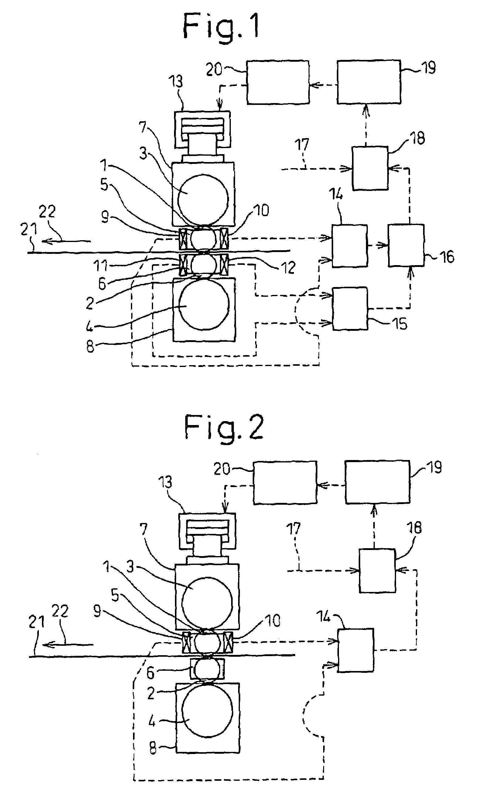 Rolling method and rolling apparatus for flat-rolled metal materials