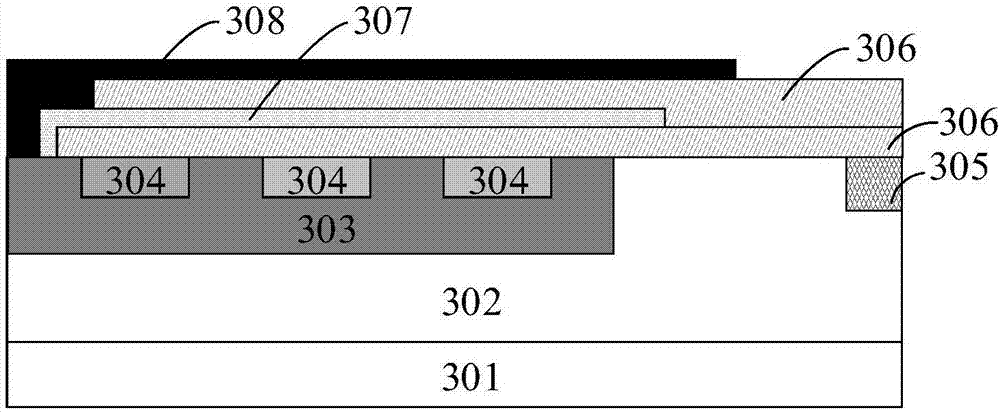 Silicon carbide device terminal and manufacture method for the same