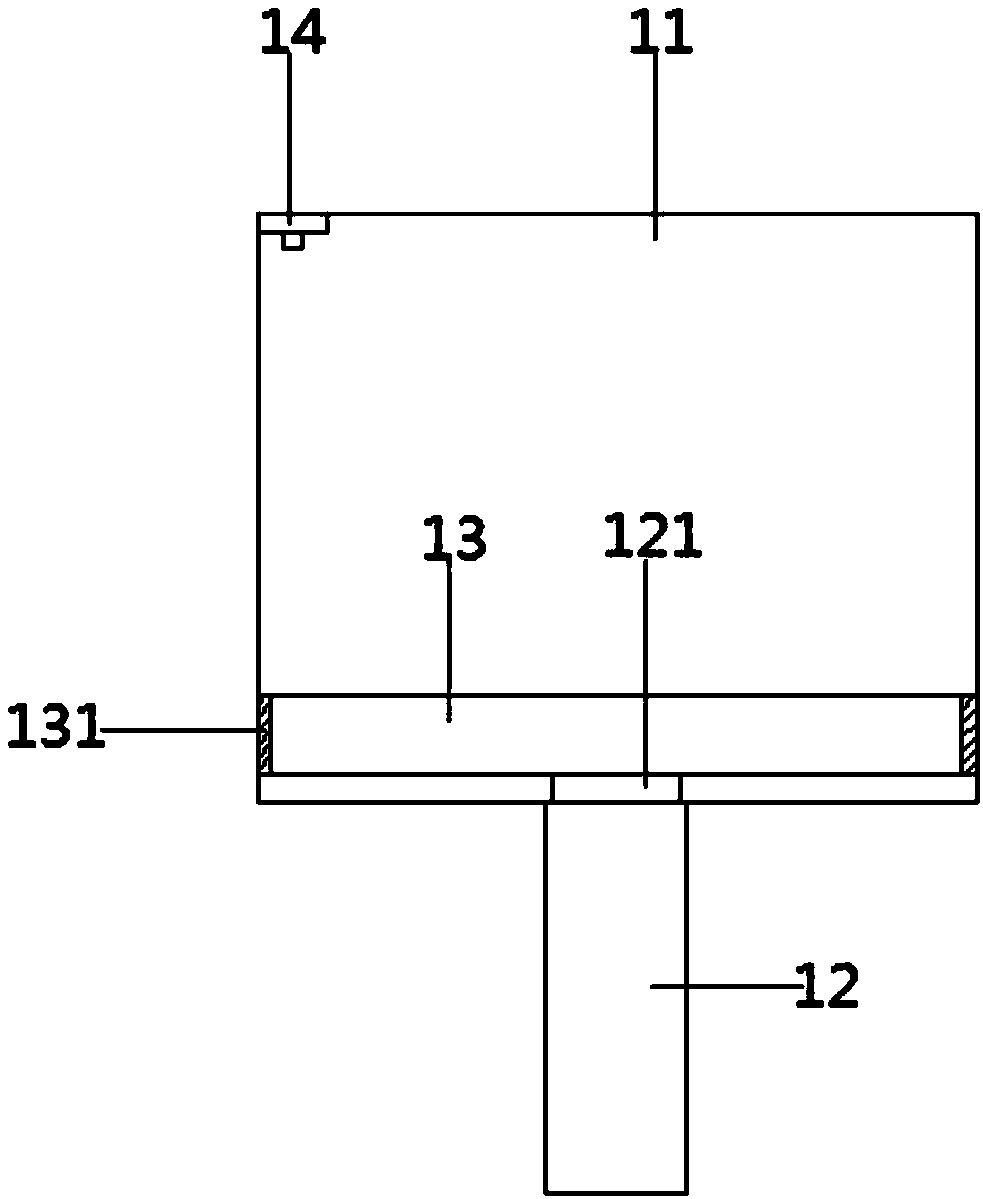 Self-feeding and mixing device used for building production