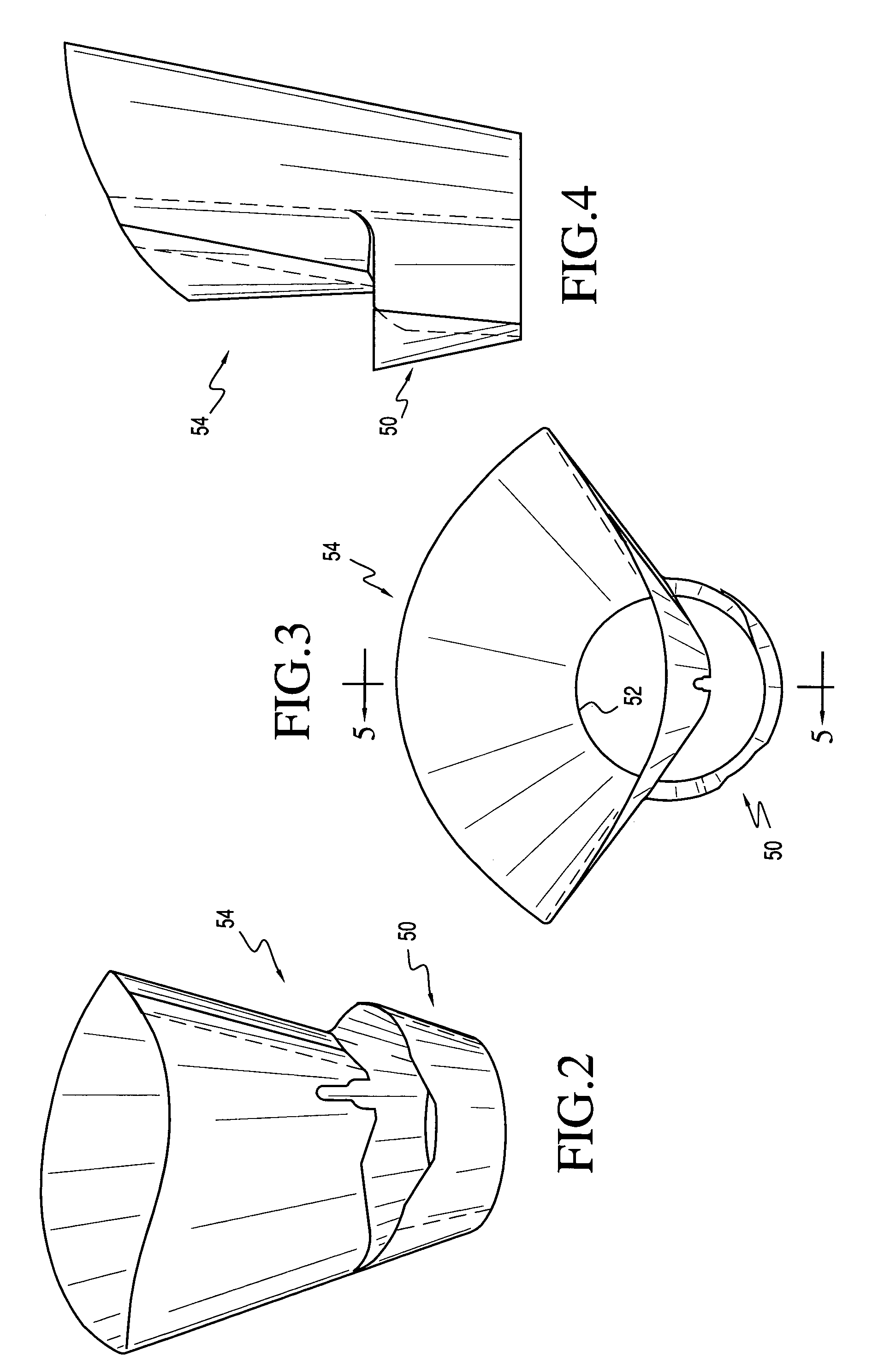 Food container for use with a beverage receptacle