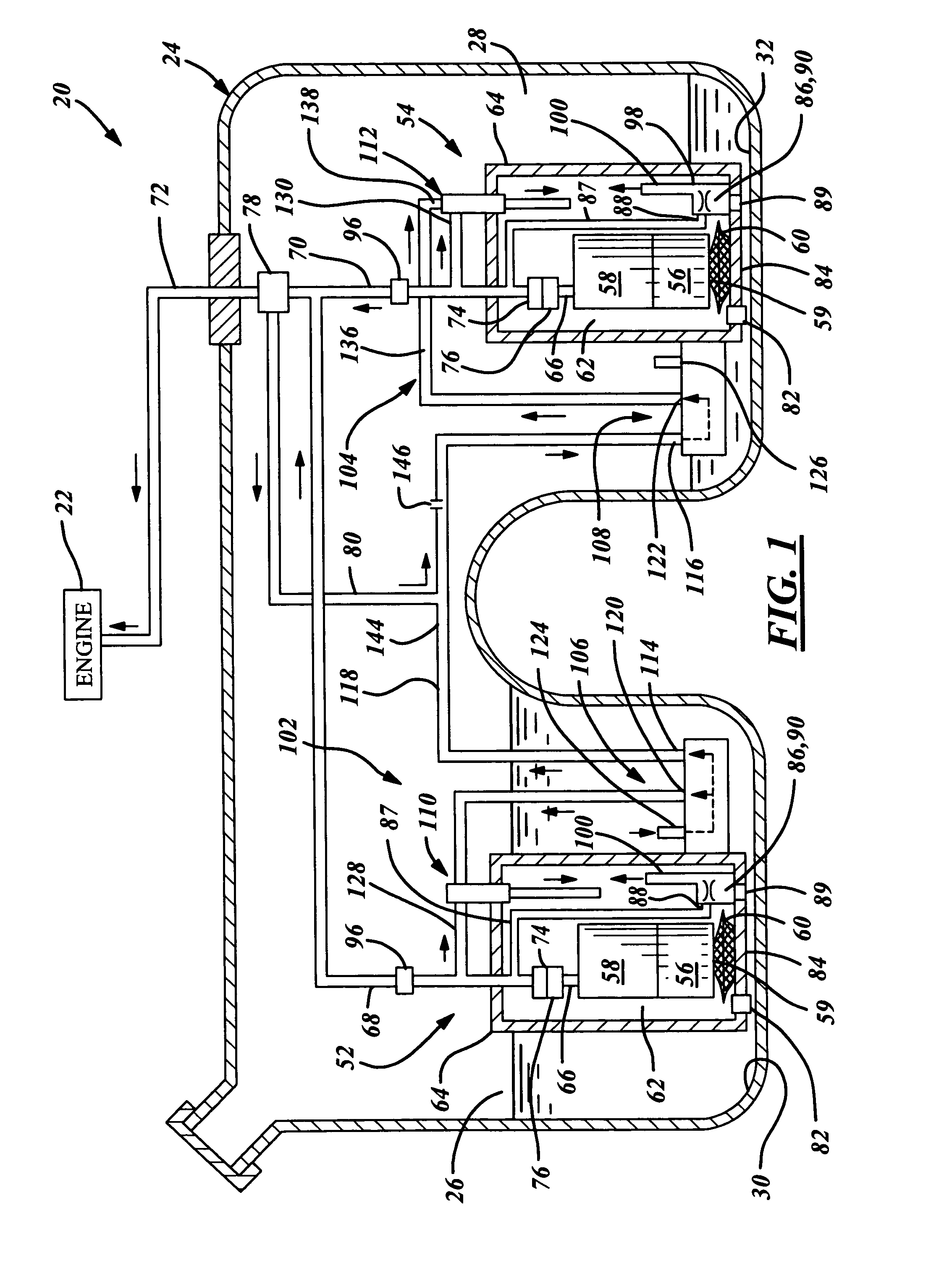 Fuel delivery system for a combustion engine