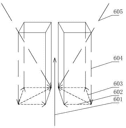 Cutting experiment device of abrasive water jet image