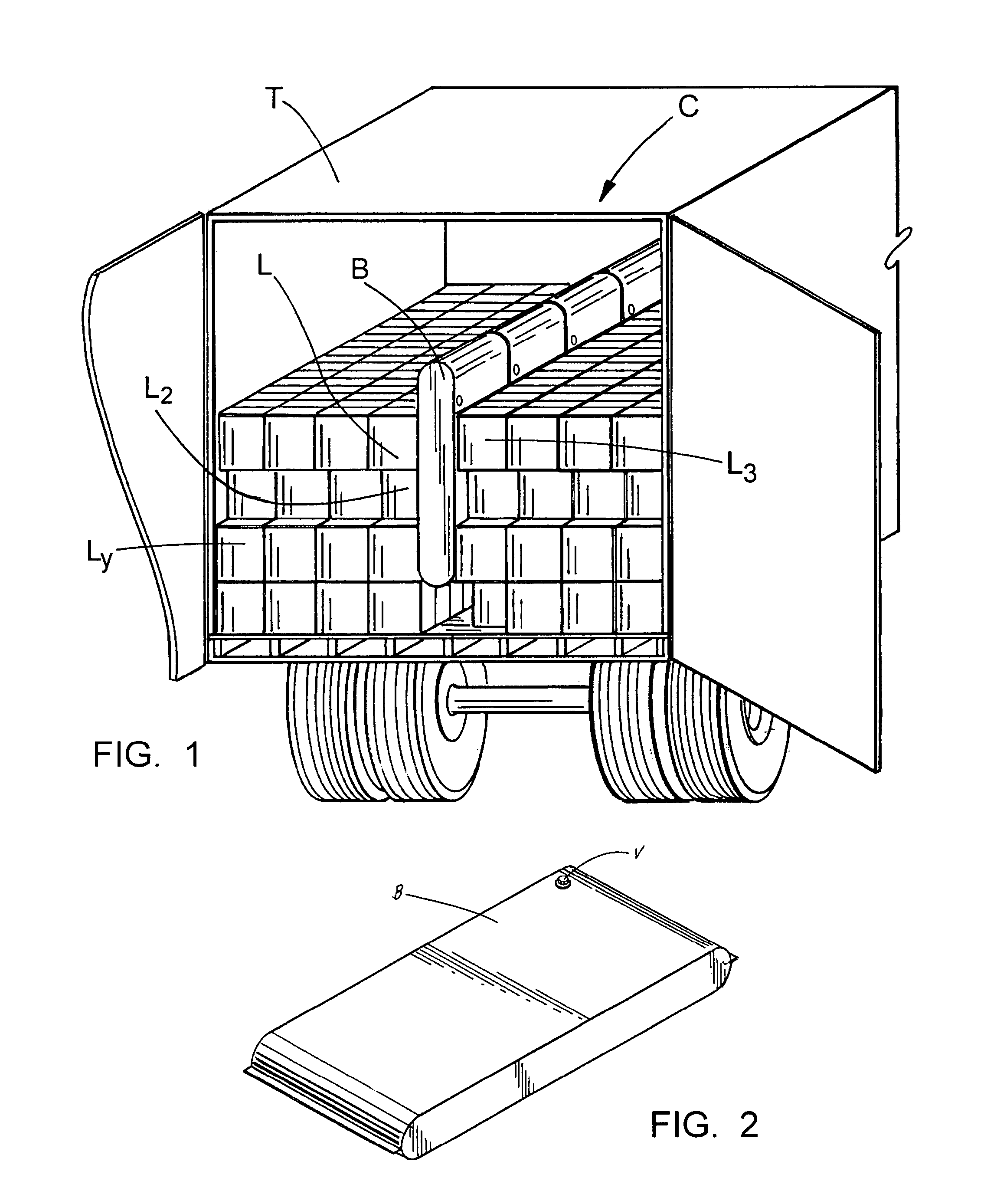 Inflation/deflation valve for cargo dunnage