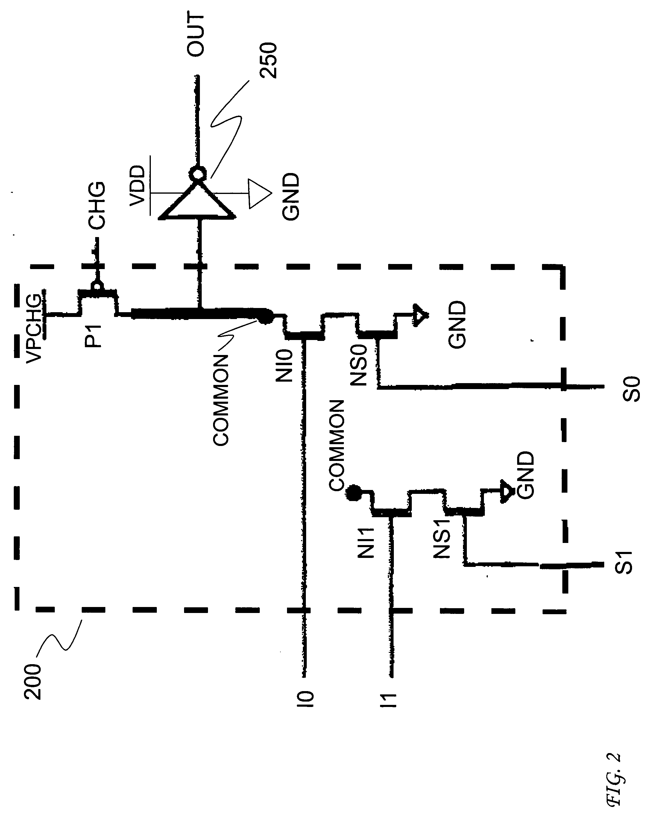 Reduced voltage pre-charge multiplexer