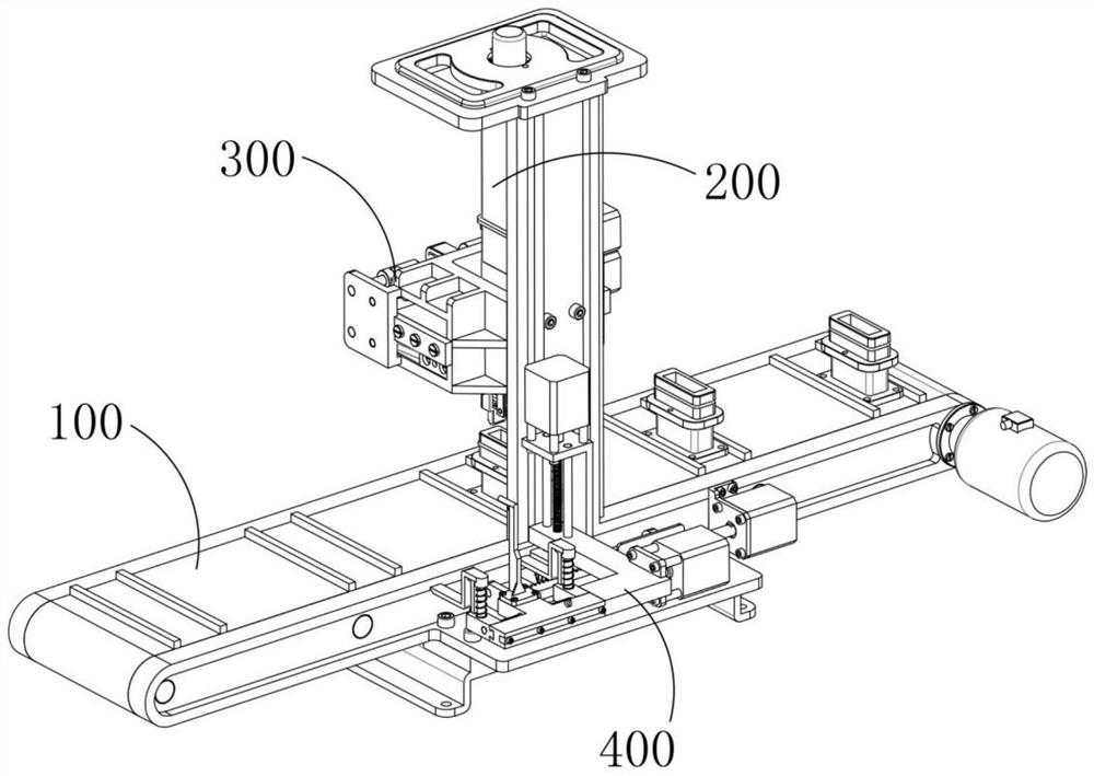 Automatic assembly process of elastic sealing ring