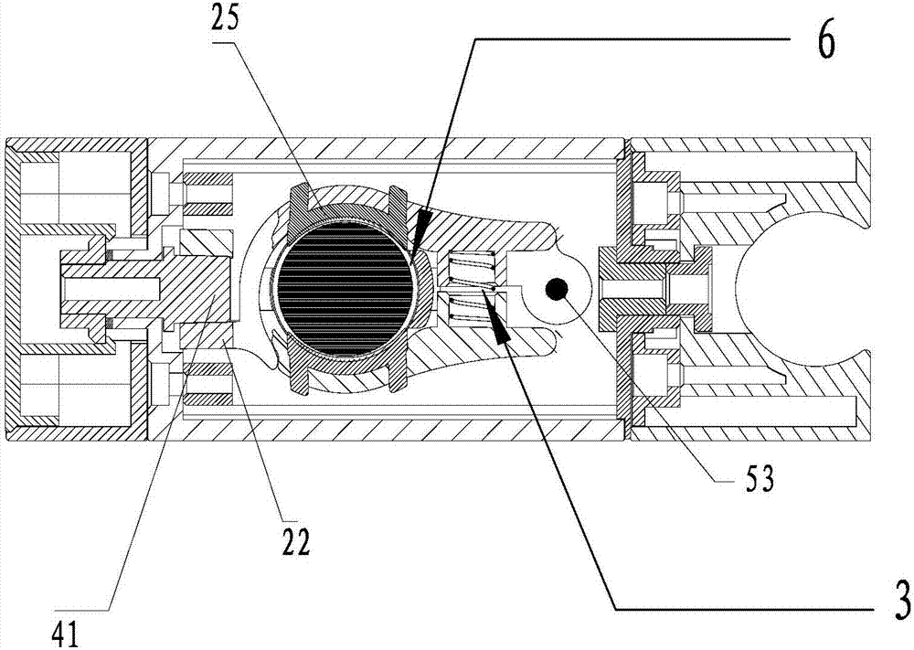 Rotary sliding regulating device