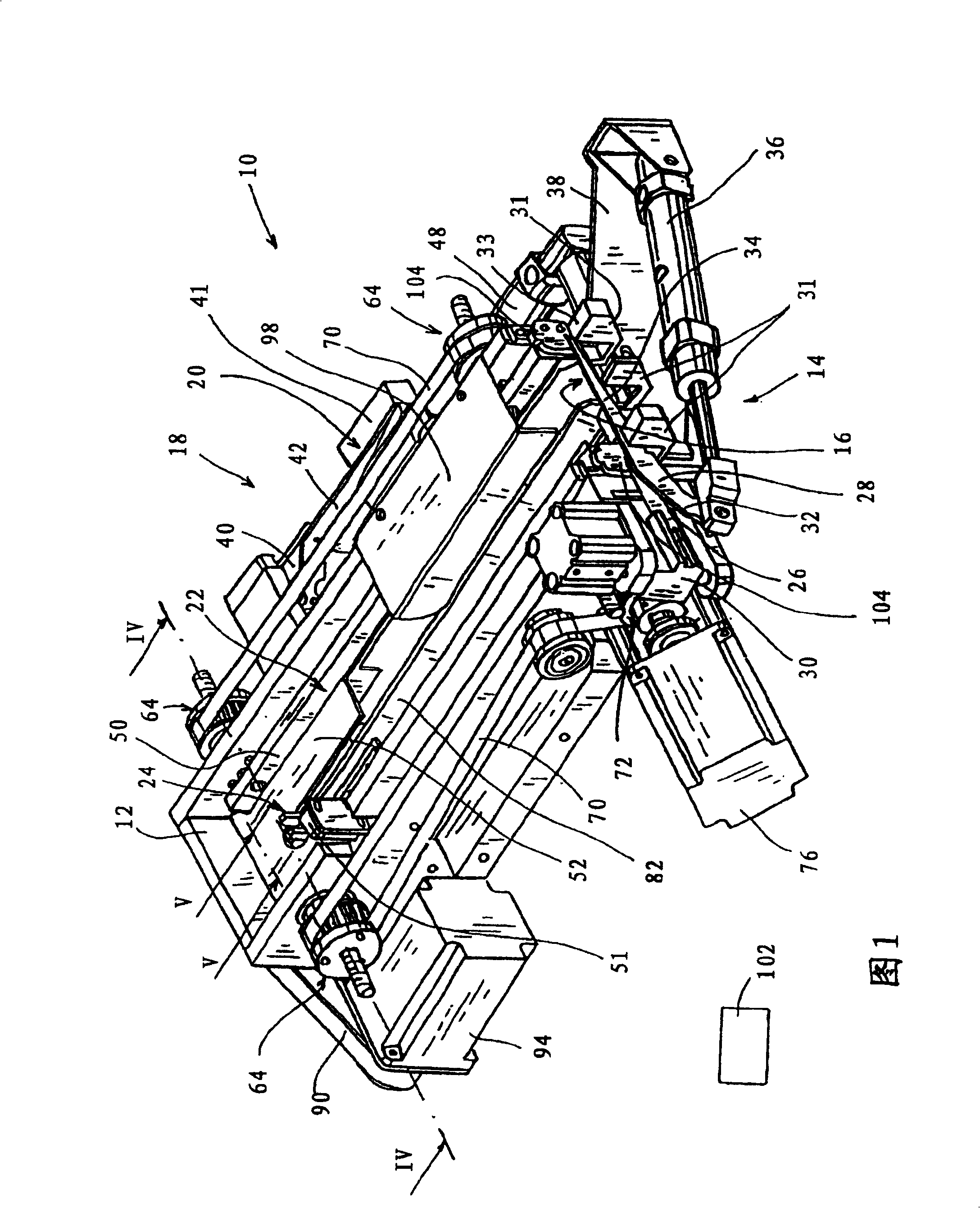 A device for cutting packages containing a plurality of product units