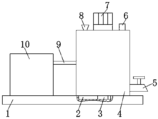 Pesticide dilution device for agriculture