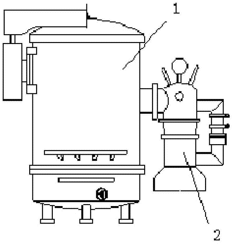 Vacuum pulse hydrogen annealing apparatus and method for electric pure iron