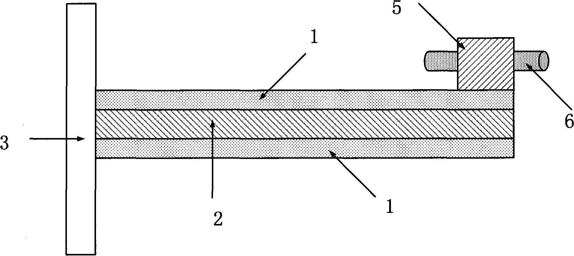 Piezoelectric vibration energy collecting apparatus with resonance frequency adjustable