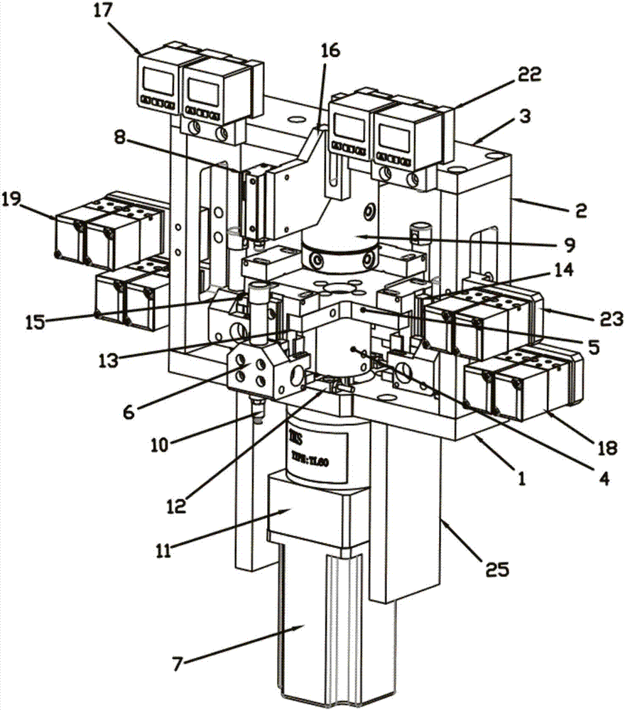 Multifunctional high-rate chip setting machine