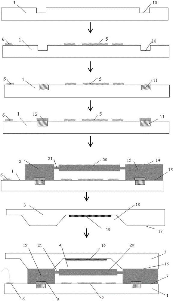 Mems Wafer Level Vacuum Packaging Structure and Method
