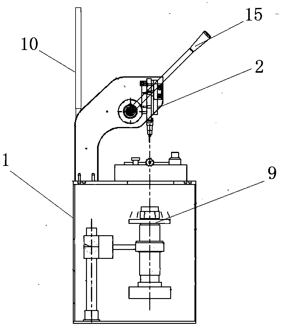 Micro-fluidic chip cutting and perforating device