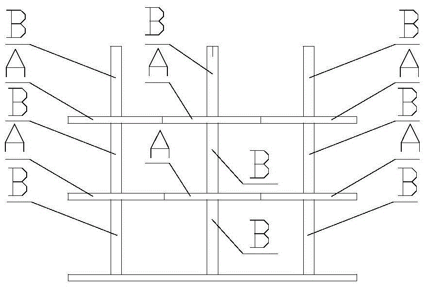 Dual structure concrete building and building method of dual structure concrete building