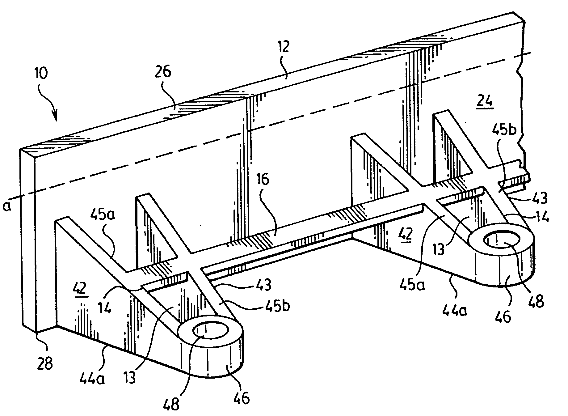 Paved surface restraint and method of installation