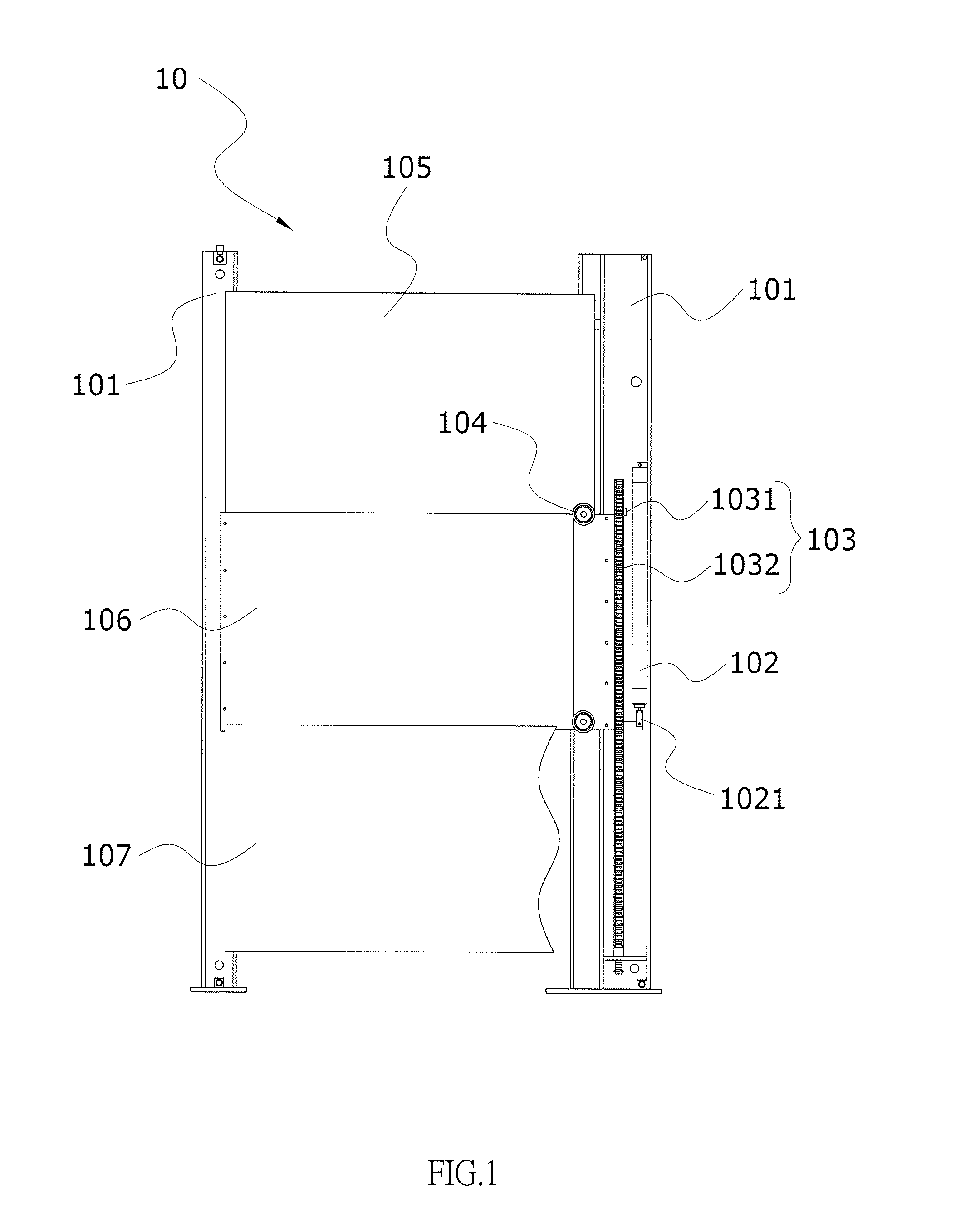 Automatic multi slide doors device