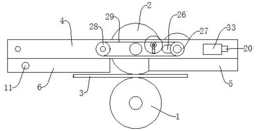 A roll cleaning device for electrode pole pieces used in the production of lithium-ion batteries