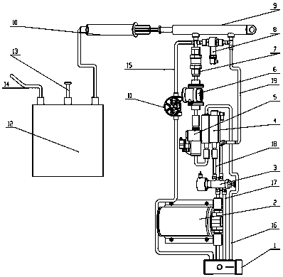 Chest drainage device