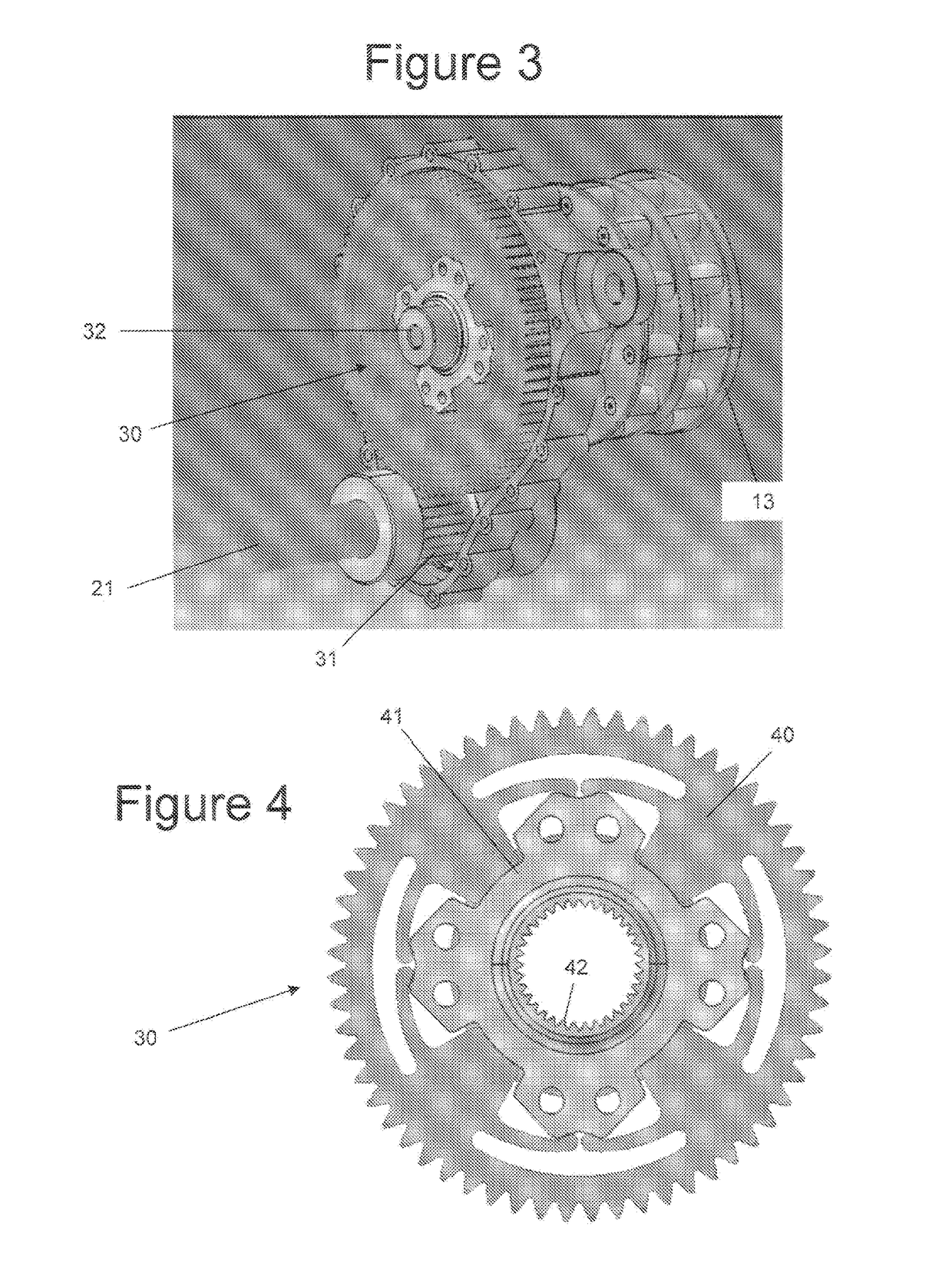 Drive system for aircraft landing gear