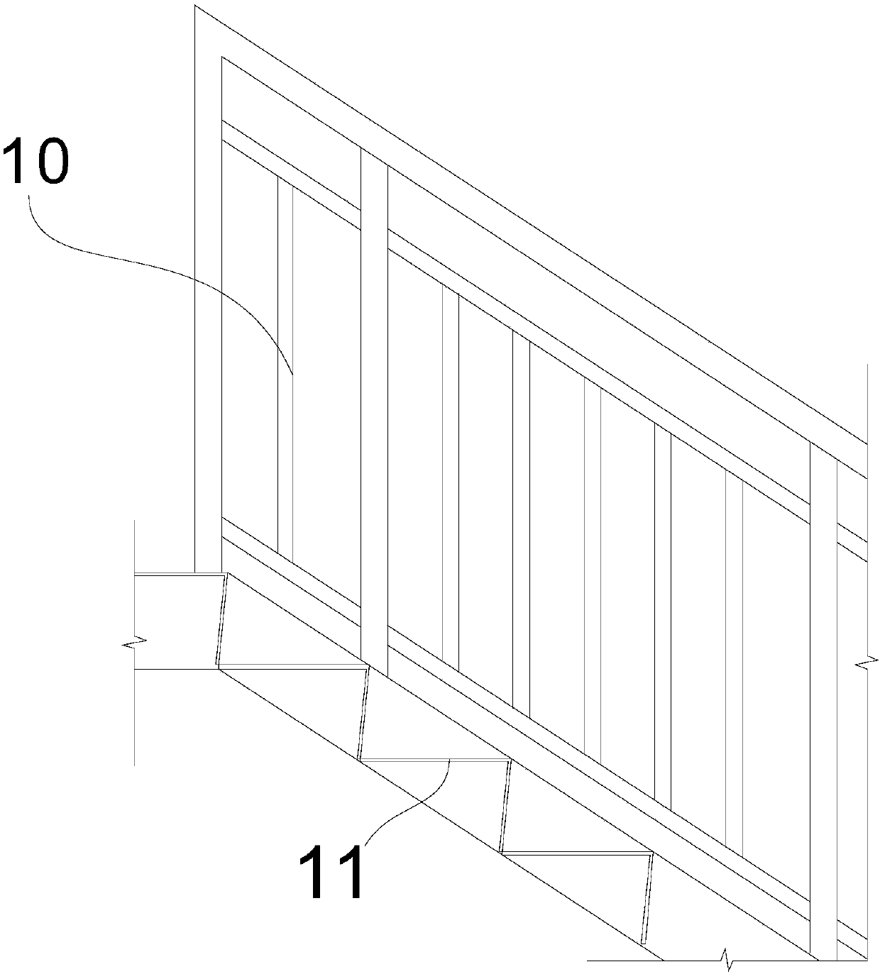 High-strength combination type modular house