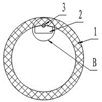 Anti-blocking drip irrigation pipe and manufacturing method