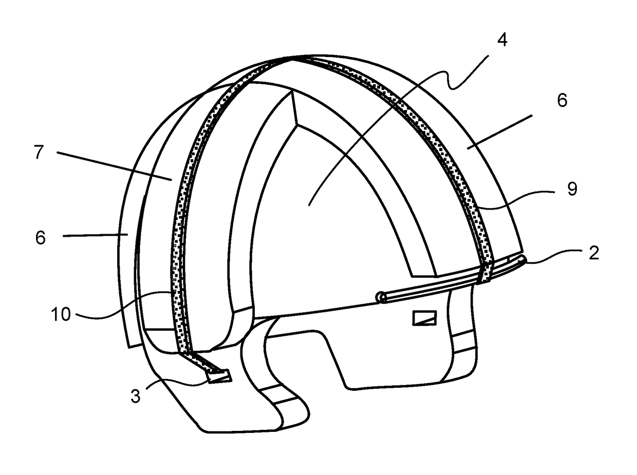 Method and apparatus for preventing concussions