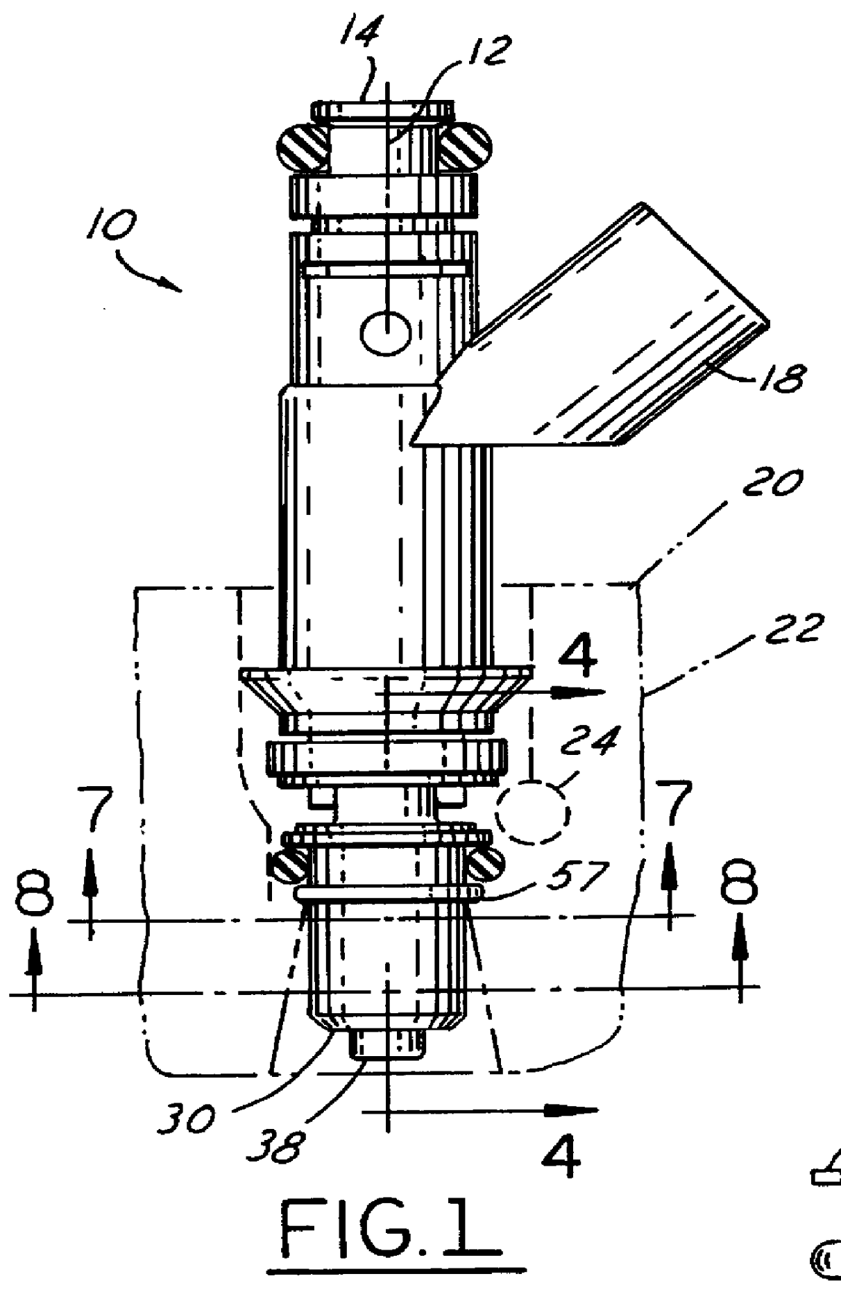 Air assisted fuel injector